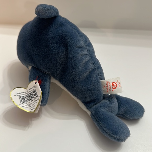 Rare 1996 Dolphin “Echo” TY Beanie Baby - Picture 5 of 7